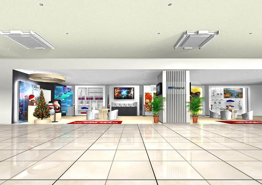 オフィス内ショールーム